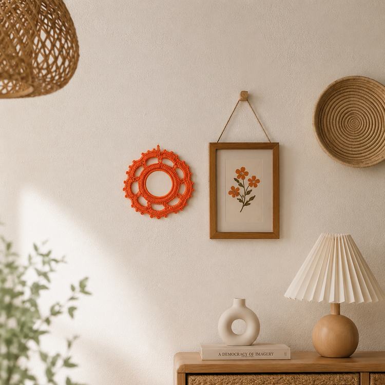 دیوارکوب قلاب بافی کد gh 12